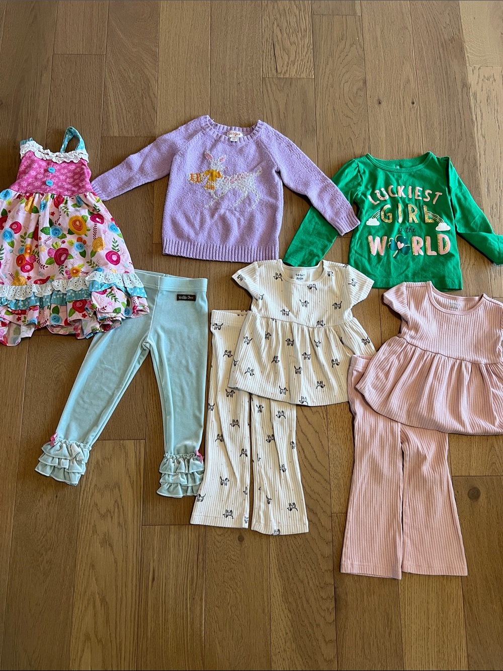 Size 2t girls set. Mix and match